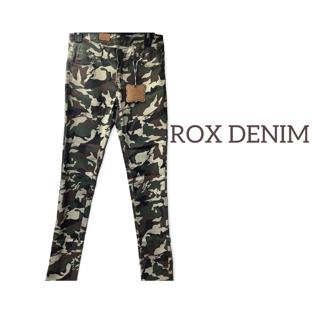 🆕ROX Denim- Size 3 Camouflage Skinny Jeans